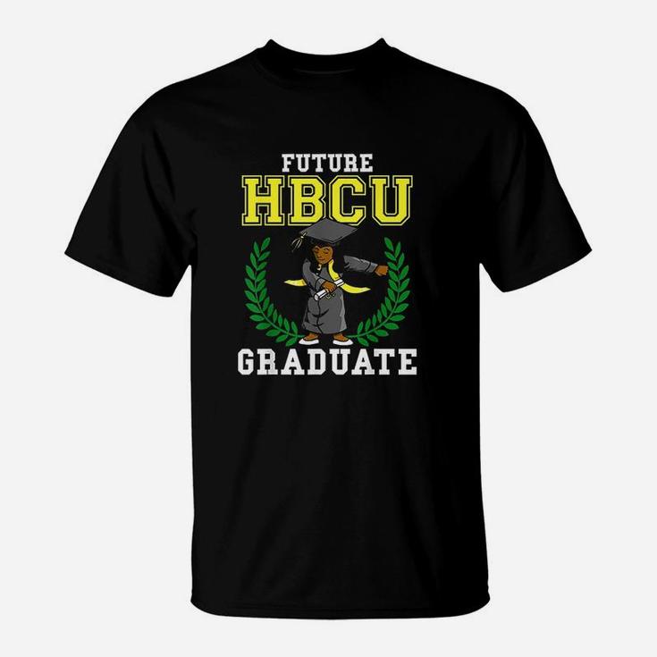 Future Hbcu Graduation College Flossing Girl T-Shirt