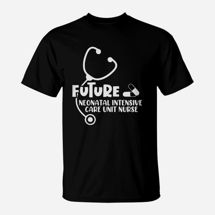 Future Neonatal Intensive Care Unit Nurse Proud Nursing Job Title 2022 T-Shirt