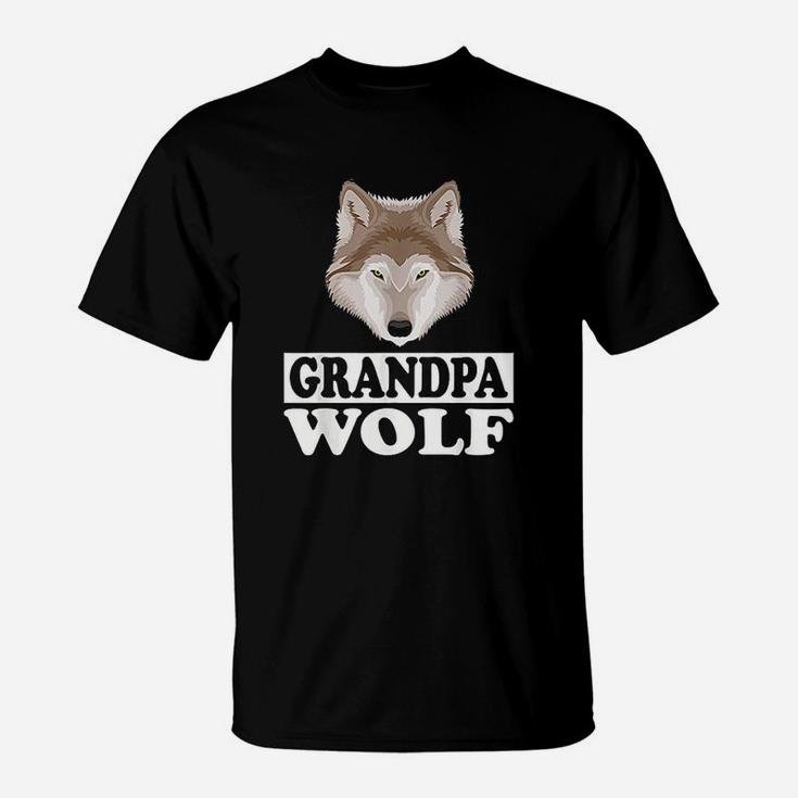 Grandpa Wolf Grandfather Gift, best christmas gifts for dad T-Shirt
