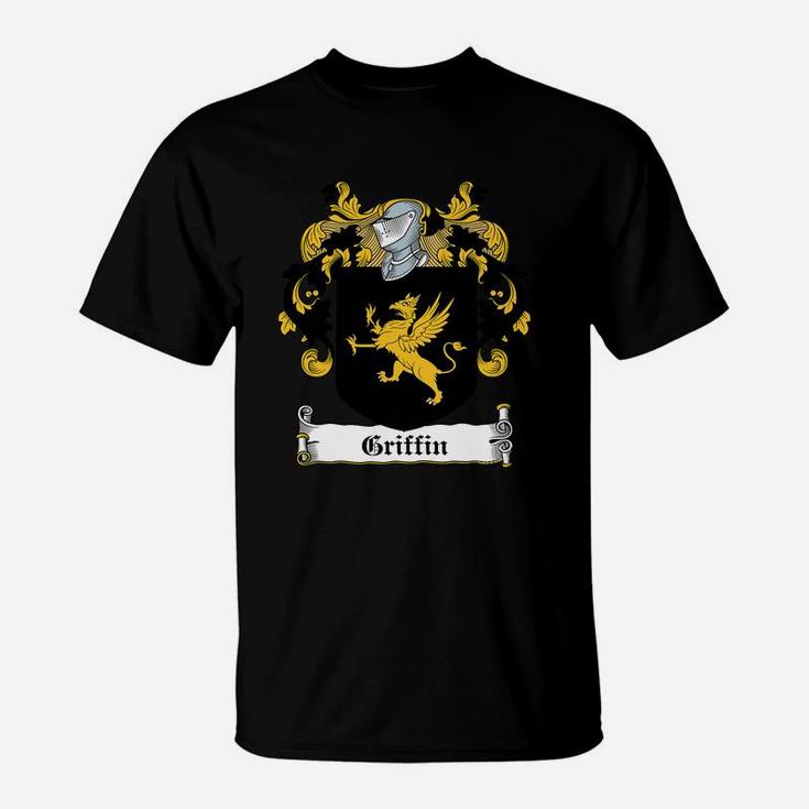 Griffin Coat Of Arms Irish Family Crests T-Shirt