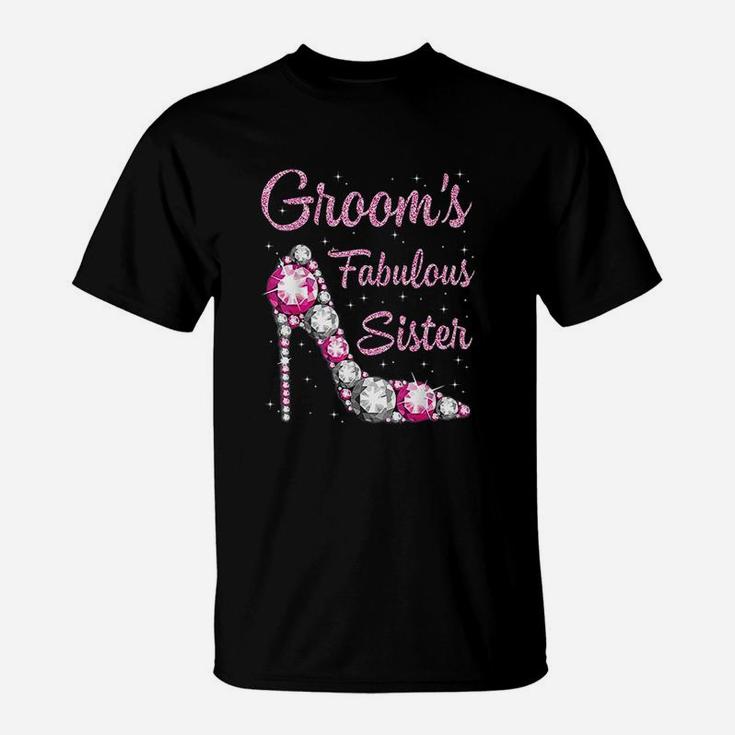 Grooms Fabulous Sister Happy Wedding Marry Vintage T-Shirt