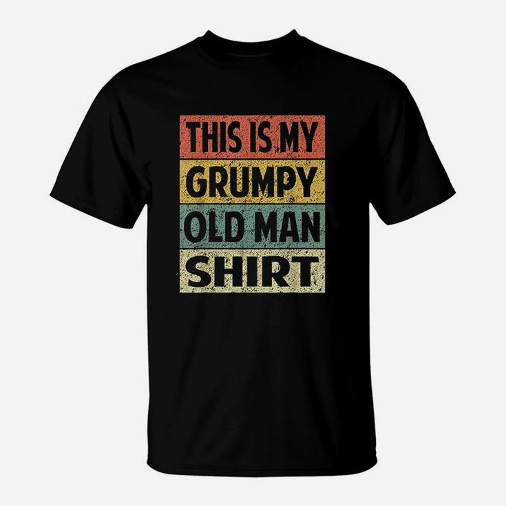 Grumpy Funny Retro Grumpy Veteran T-Shirt