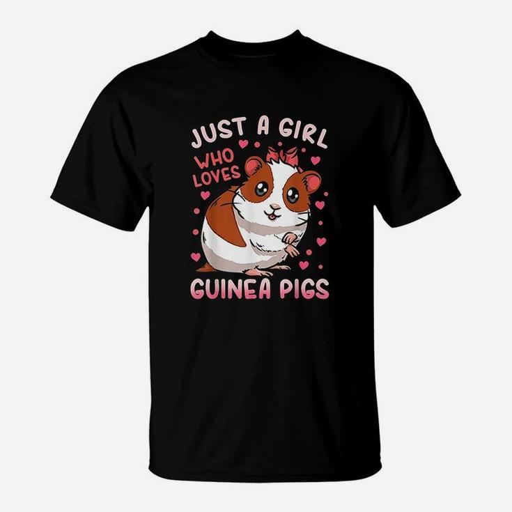 Guinea Pig Just A Girl Who Loves Guinea Pigs T-Shirt