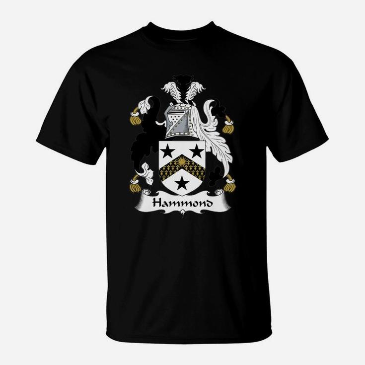 Hammond Family Crest / Coat Of Arms British Family Crests T-Shirt