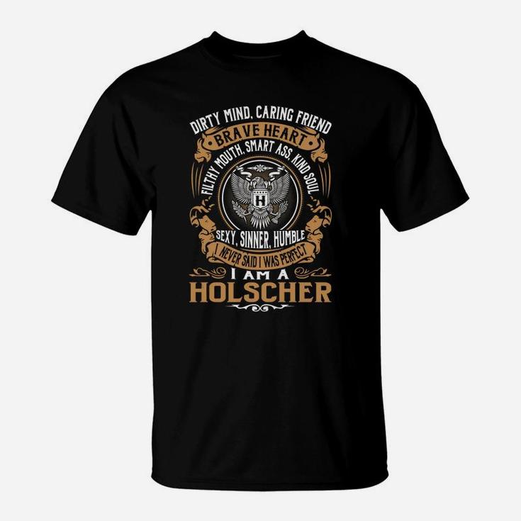 Holscher Last Name, Surname Tshirt T-Shirt