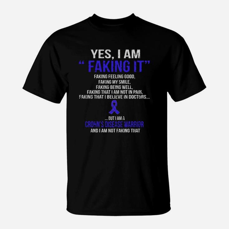 I Am A Crohn's Disease Warrior T-Shirt