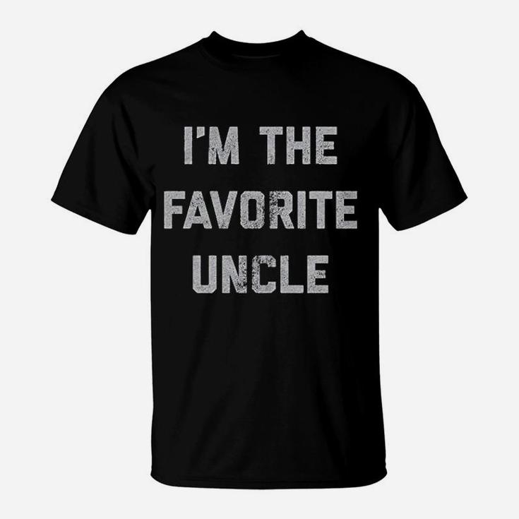 I Am The Favorite Uncle Funny Family Niece Nephew T-Shirt