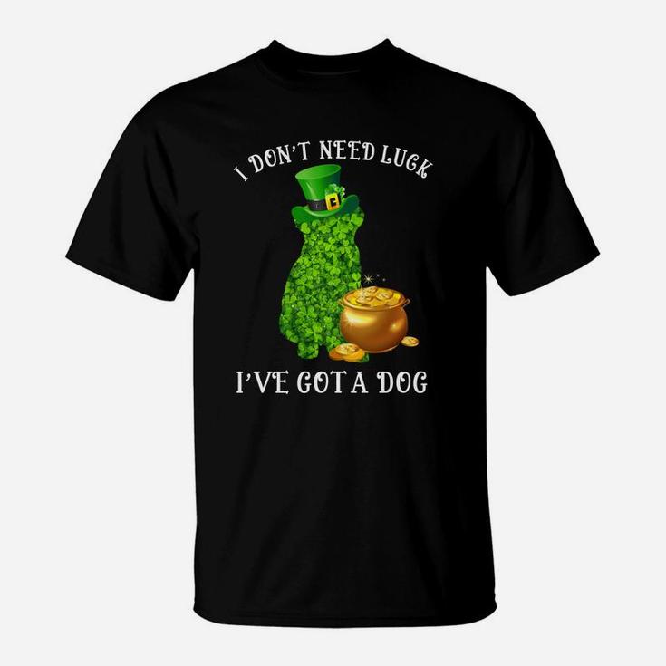 I Do Not Need Luck I Have Got A Bernese Mountain Shamrock St Patricks Day Dog Lovers T-Shirt