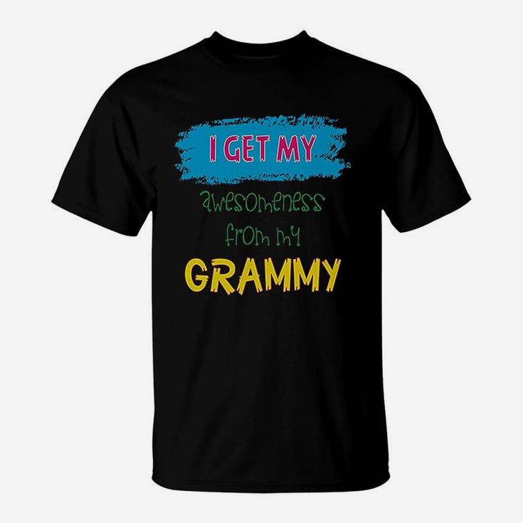 I Get My Awesomeness From Grammy Grandmother T-Shirt