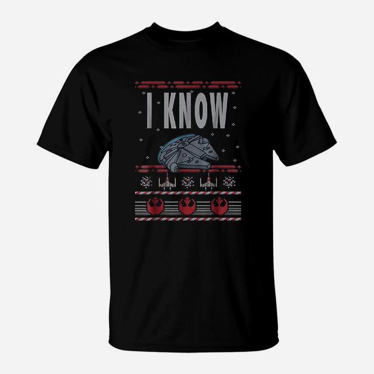I Know Ugly Christmas Sweater T-Shirt