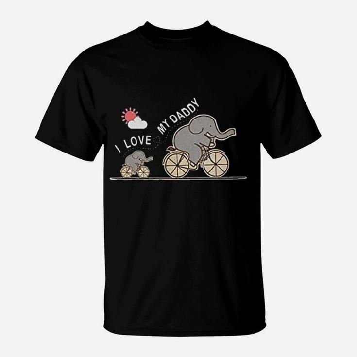 I Love Daddy Elephant T-Shirt