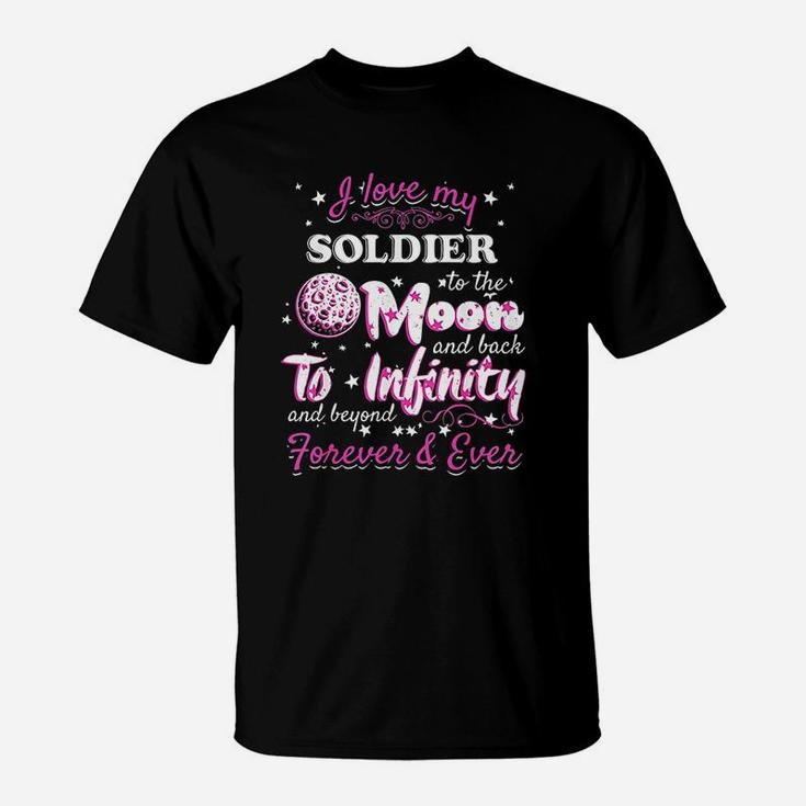 I Love My Soldier Army Wife T-Shirt