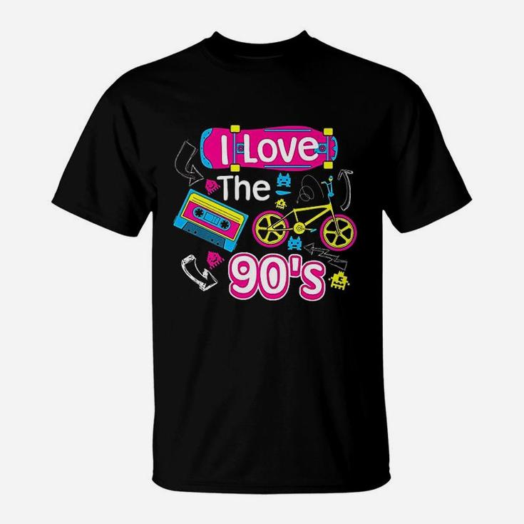 I Love The 90'S Shirt | Cute Fancy Millennials T-Shirt Gift I Love The 90'S Shirt | Cute Fancy Millennials T-Shirt Gift