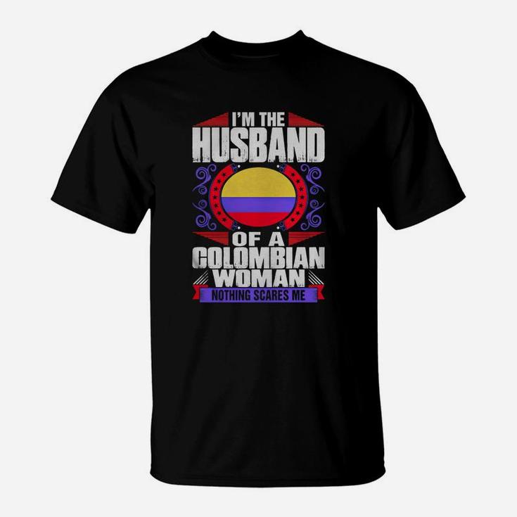 Im Colombian Woman Husband T-shirt T-Shirt