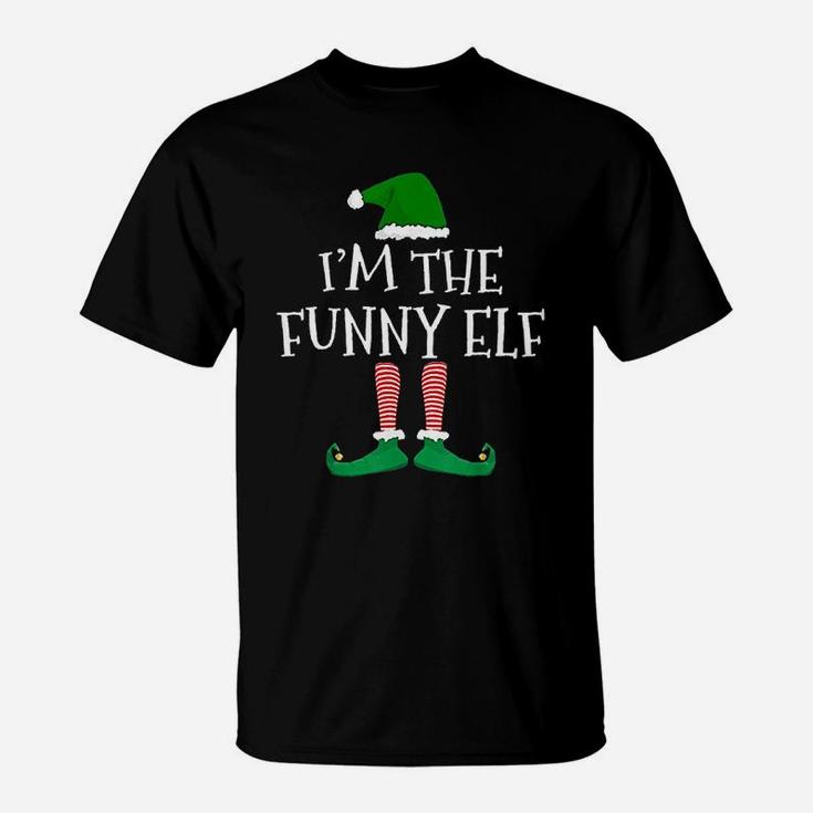 I'm The Funny Elf Matching Family Christmas T-Shirt