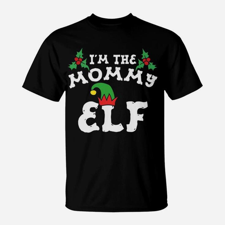 The Nana Elf Christmas Family Matching Costume Pjs Cute T Shirt