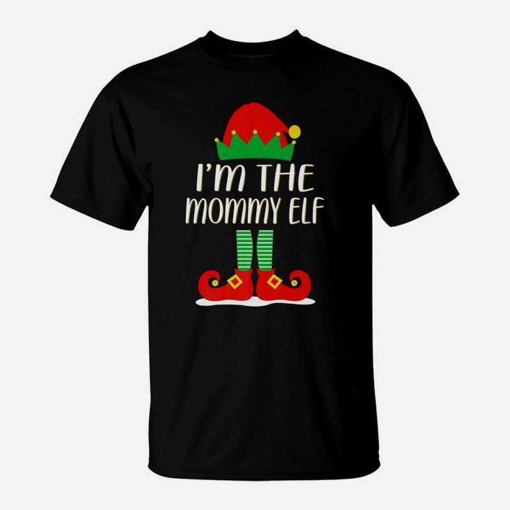 Im The Mommy Elf Matching Family Christmas Gift T-Shirt