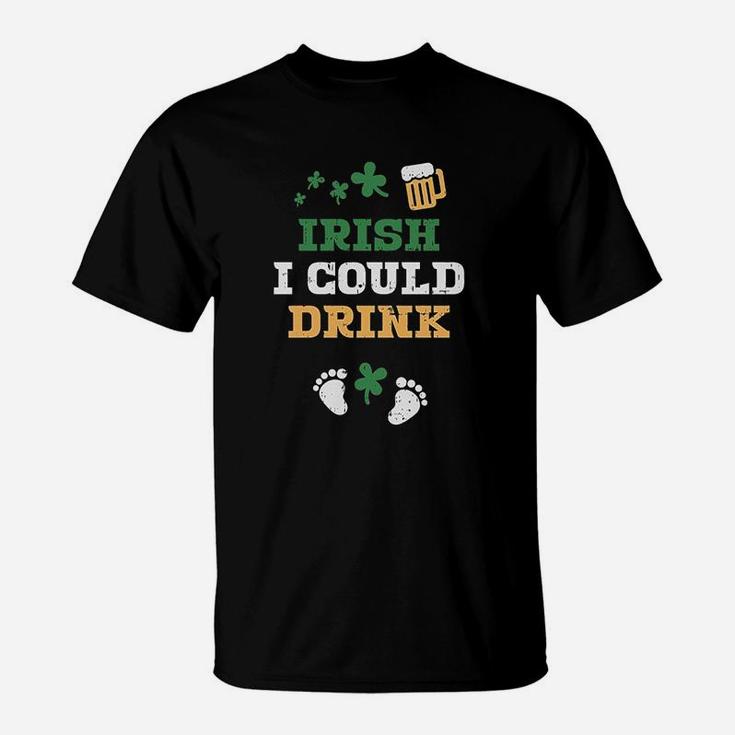 Irish St Patricks Day Drink Mom T-Shirt