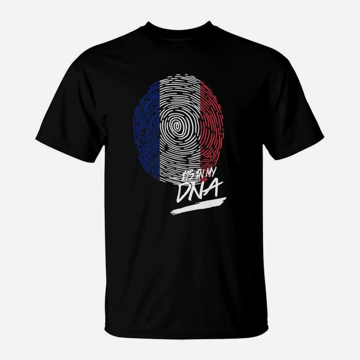 It Is In My Dna France Baby Proud Country Flag T-Shirt