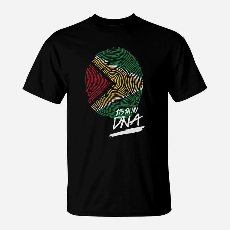 It Is In My Dna Guyana Baby Proud Country Flag T-Shirt