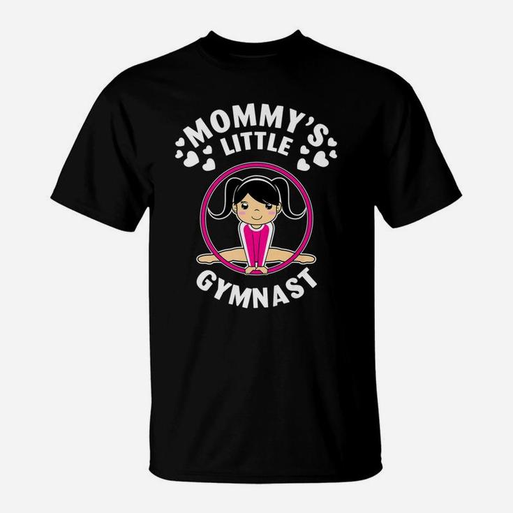 Kids Gymnastics Girls Mommys Little Gymnast  T-Shirt