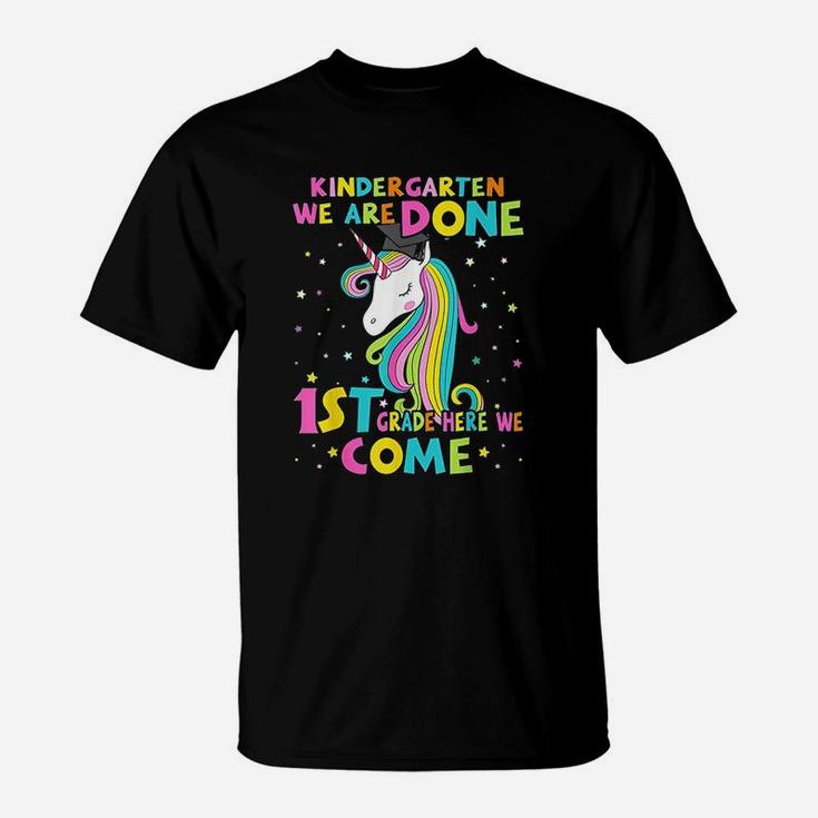 Kindergarten Graduation Magical Unicorn Gift T-Shirt