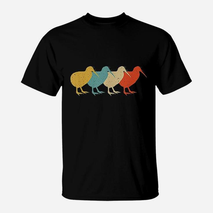 Kiwi Vintage Retro Bird Animal Lover T-Shirt