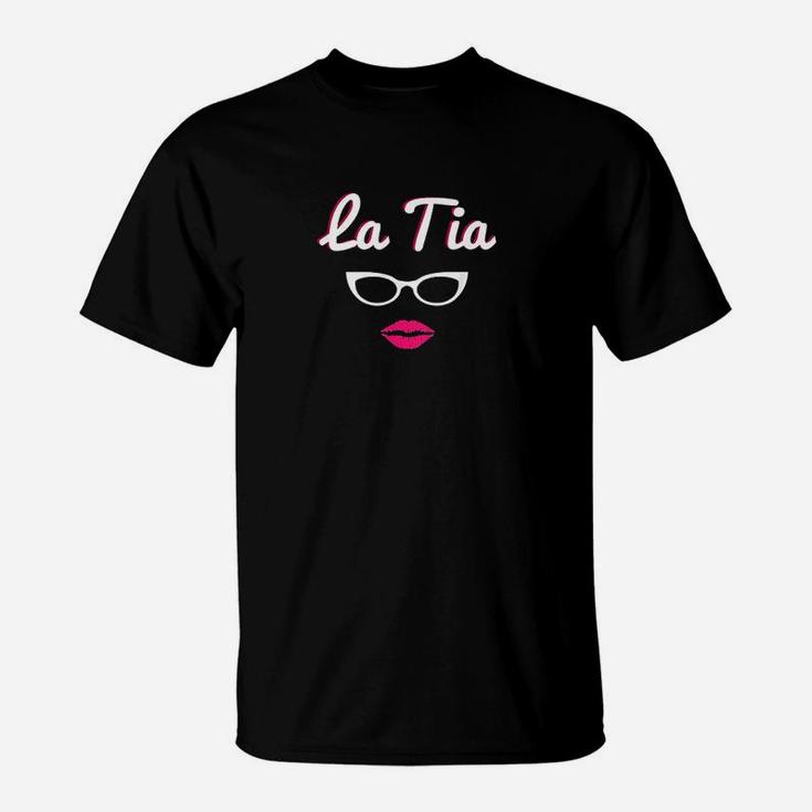 Tia Like A Mom Only Cooler T-Shirt - Aunt Aunty Tshirt