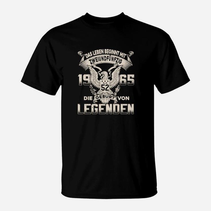 Legenden 1952 Geburtstags-T-Shirt, Adler Jahrgangsshirt Personalisierbar