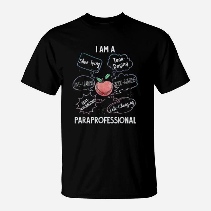 Life Changing Paraprofessional Para Squad Paraprofessional T-Shirt