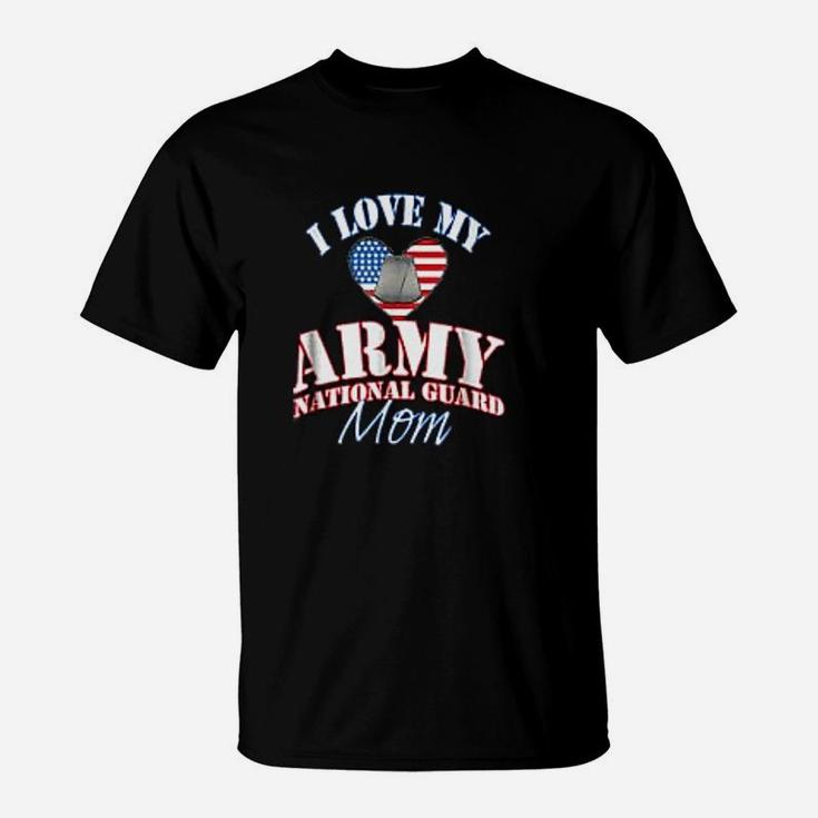 Love My Us Army National Guard Mom T-Shirt