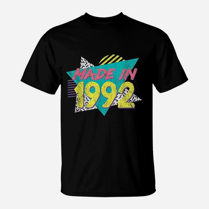 Made In 1992 Retro Vintage 29th Birthday T-Shirt