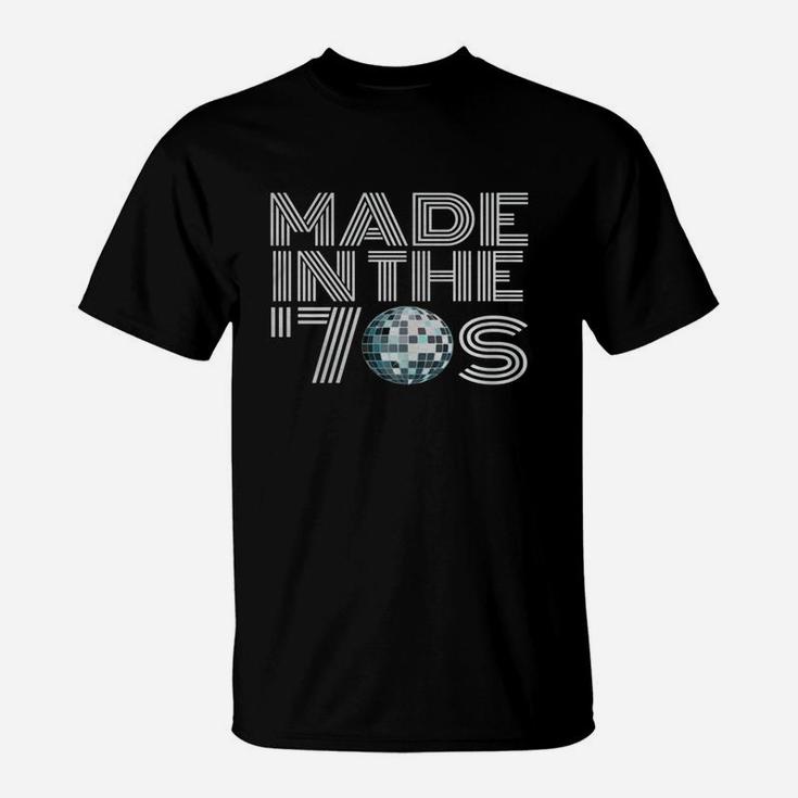 Made In The 70s Shirt - Vintage 70s Retro T-shirt Disco Ball T-Shirt