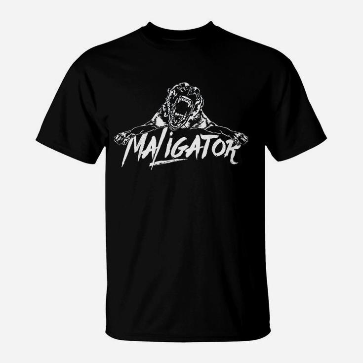 Maligator Belgian Malinois Dogs T-Shirt