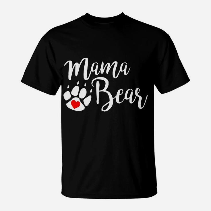 Mama Bear For Moms Expectant Mothers Mothers Day T-Shirt
