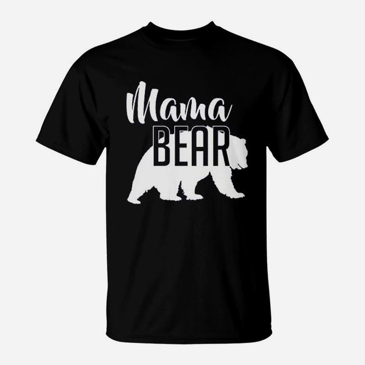 Mama Bear Mom Women Soft T-Shirt