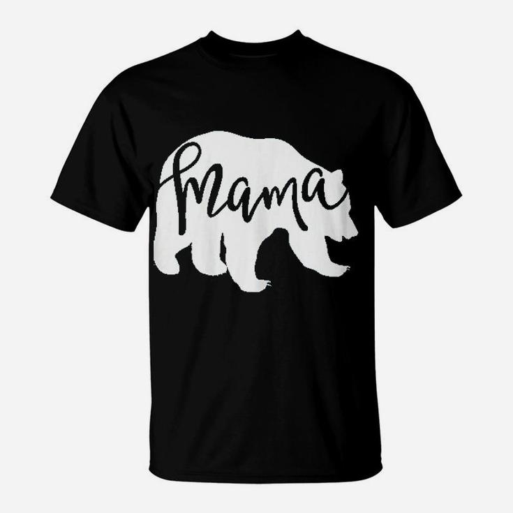 Mama Bear Momma Family Matching Mothers Day Inspired T-Shirt