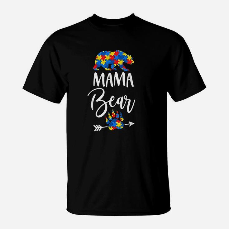 Mama Bear Mommy Mama Puzzle T-Shirt