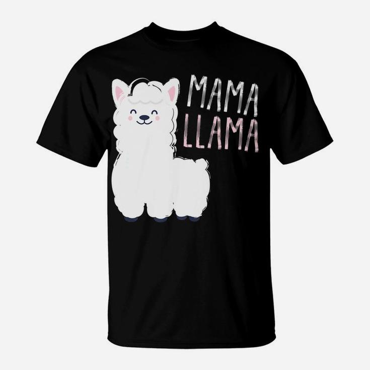 Mama Llama Cute Best Gift For Animal Llama Lover T-Shirt
