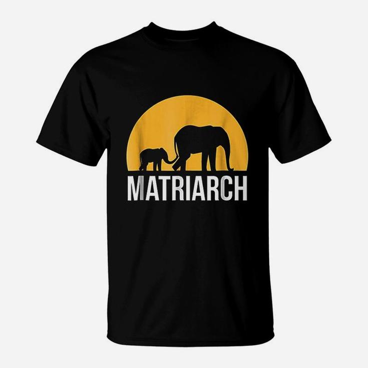 Matriarch Elephant Mom Cute Mothers Day Gifts T-Shirt