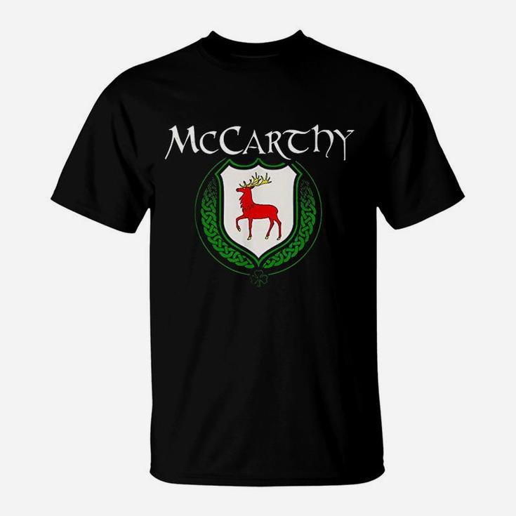 Mccarthy Surname Irish Last Name Mccarthy Family T-Shirt