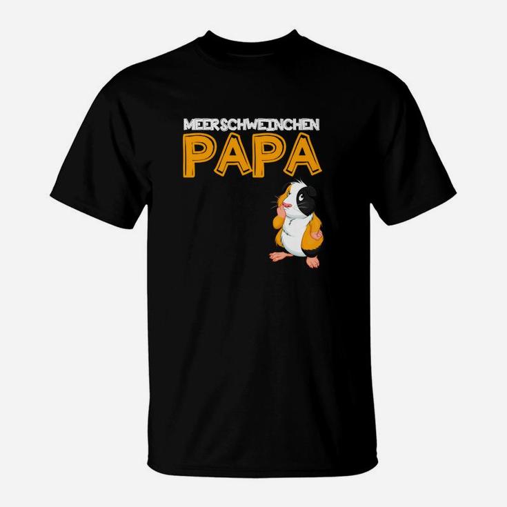 Meerschweinchen Papa Kinder Jungen T-Shirt
