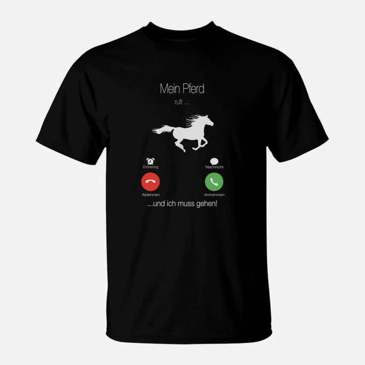 Mein Pferd Ruft Mädchen 0005 T-Shirt