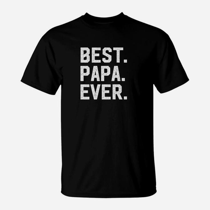 Mens Best Papa Ever Fathers Day Shirt T-Shirt