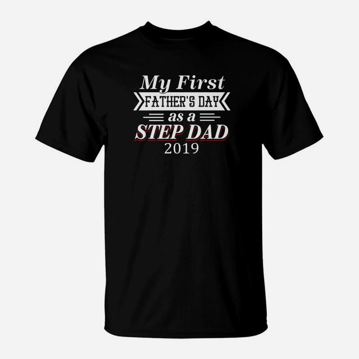 Mens My First Fathers Day As A Step Dad For Fathers Day Premium T-Shirt