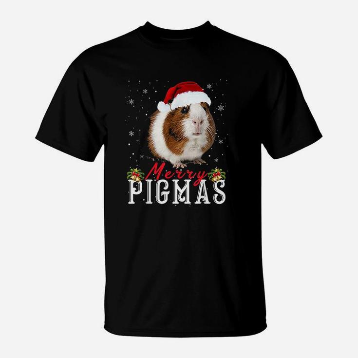 Merry Pigmas Funny Guinea Pig Christmas T-Shirt