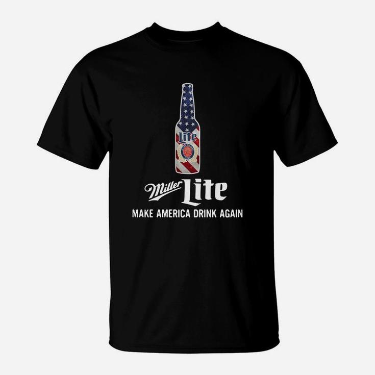 Miller Lite Make America Drink Again T-Shirt