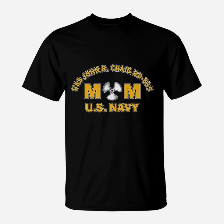 Mom Us Navy T-Shirt