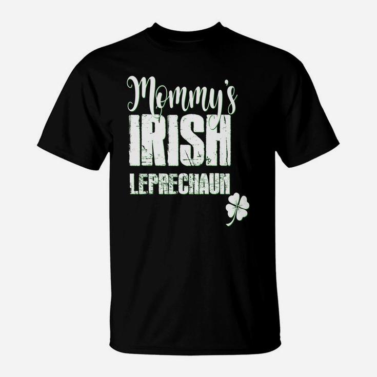 Mommys Irish Leprechaun Kids St Patrick Paddy T-Shirt