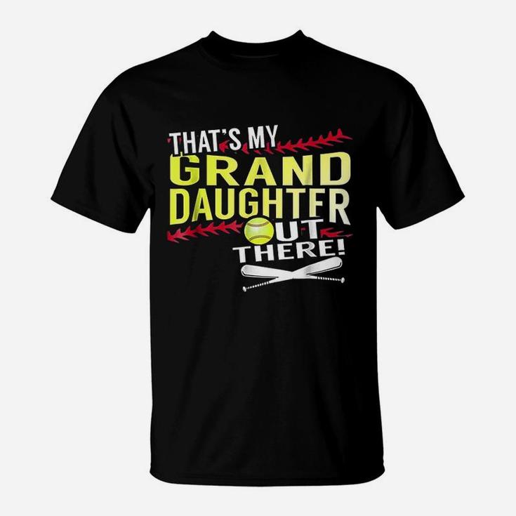 My Granddaughter - Baseball And Softball Grandpa & Grandma T My Granddaughter - Baseball And Softball Grandpa & Grandma T